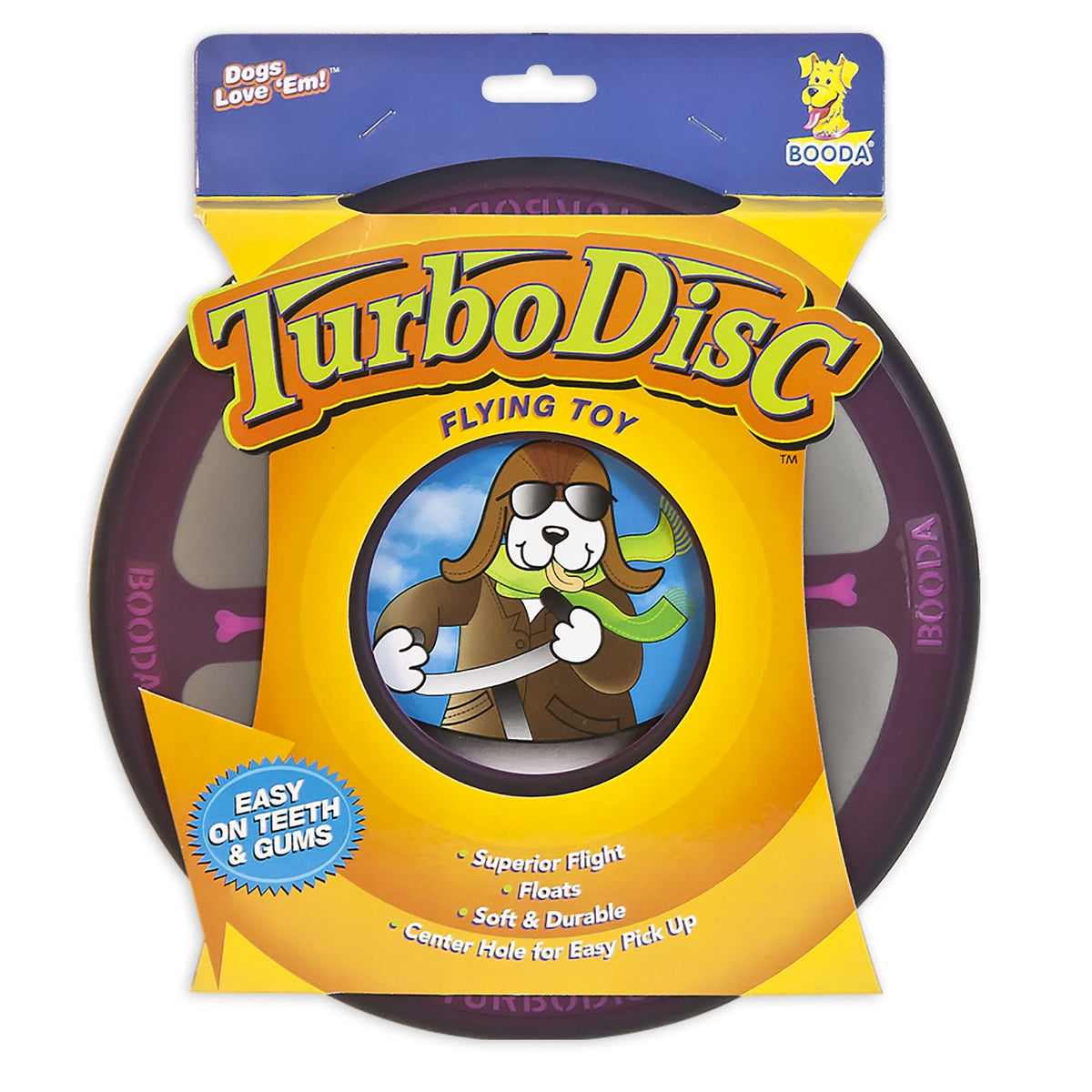 Booda Turbo Disc Flying Dog Toy Pet Crates Direct