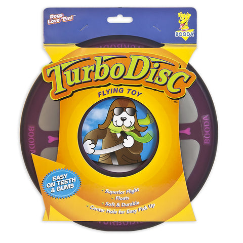 Booda Turbo Disc Flying Dog Toy