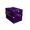 Impact Aluminum Collapsible Dog Crate-Crate-Impact-Medium-Purple-Pet Crates Direct