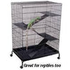 Jumbo Steel Deluxe Animal Cage with Stand-Cage-Prevue-Pet Crates Direct