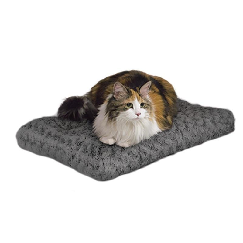 QuietTime Deluxe Ombre Swirl Taupe to Mocha Pet Bed - 48 inch