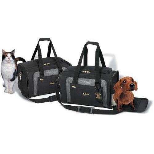 Sherpa Delta Air Lines Deluxe Pet Carrier, Black