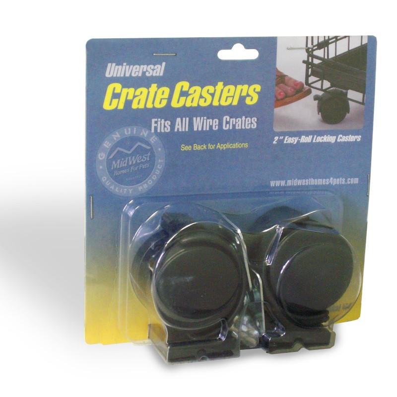 Universal Dog Crate Casters Pet Crates Direct