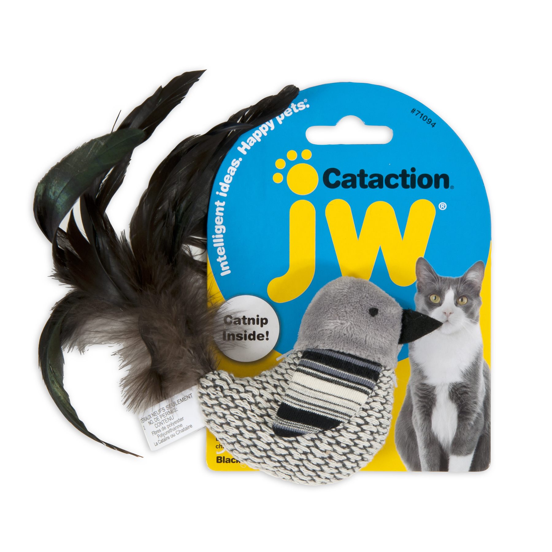 JW Cataction Black And White Toy