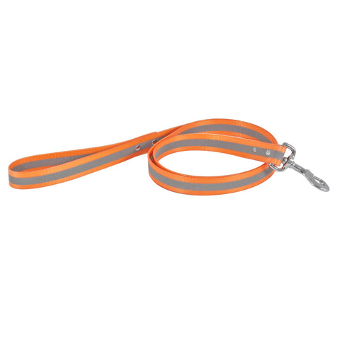 Ruffmaxx TPU Orange Reflective Stripe Leash