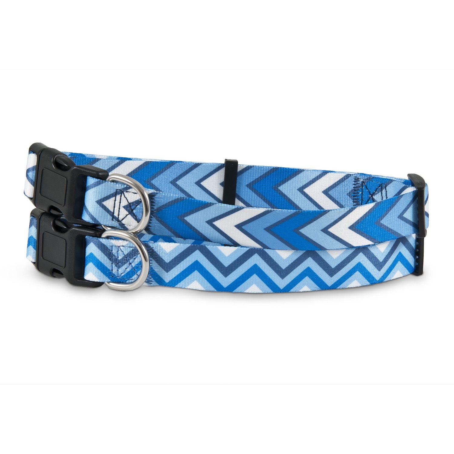 Petmate Chevron Adjustable Collar - Blue