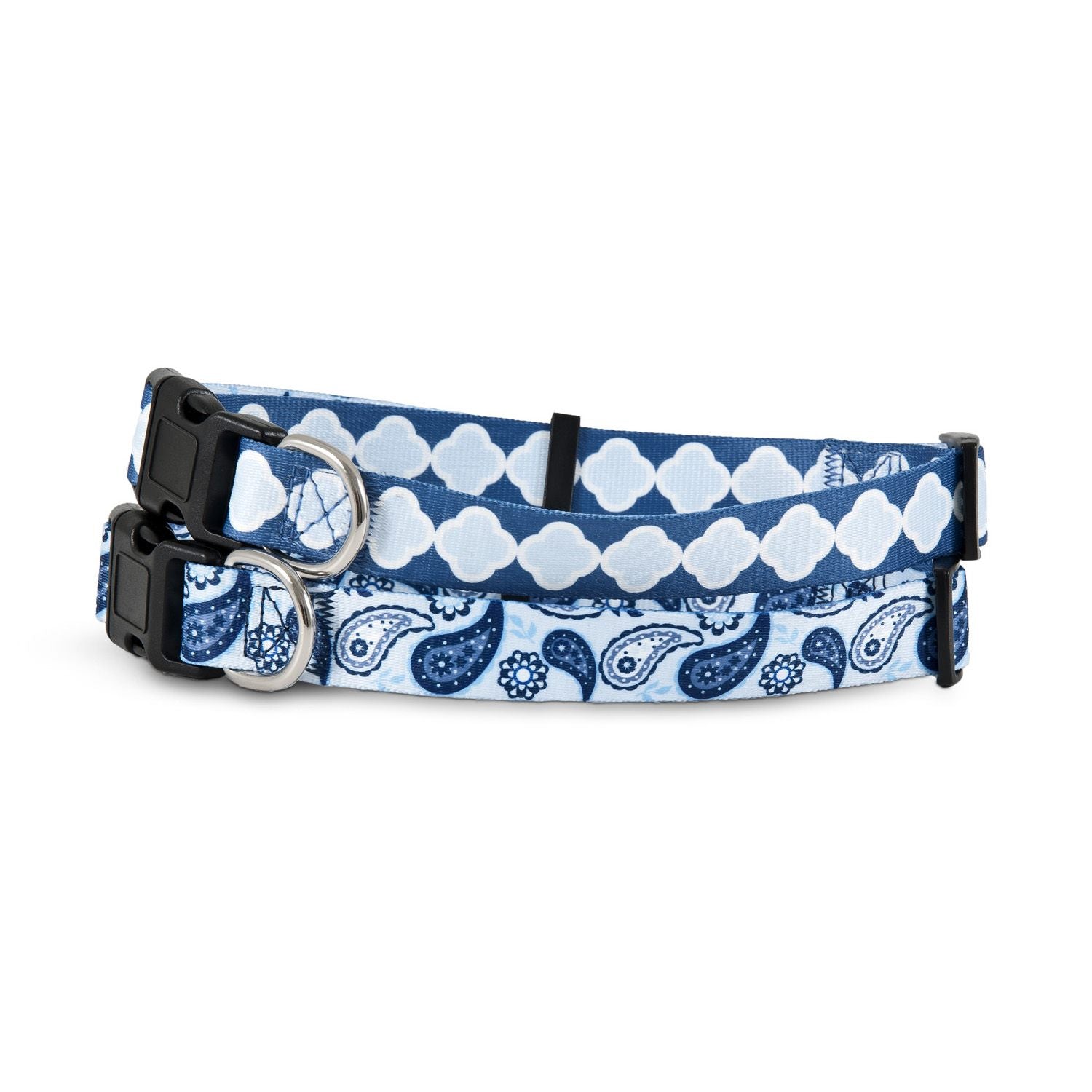 Petmate Paisley Arabesque Adjustable Collar - Blue