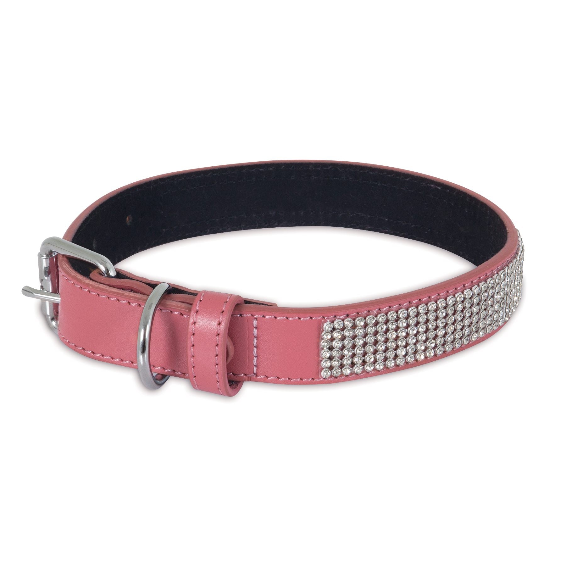 Petmate Bling Leather Custom Fit Collar