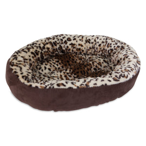 Aspen Pet Round Animal Print Bed