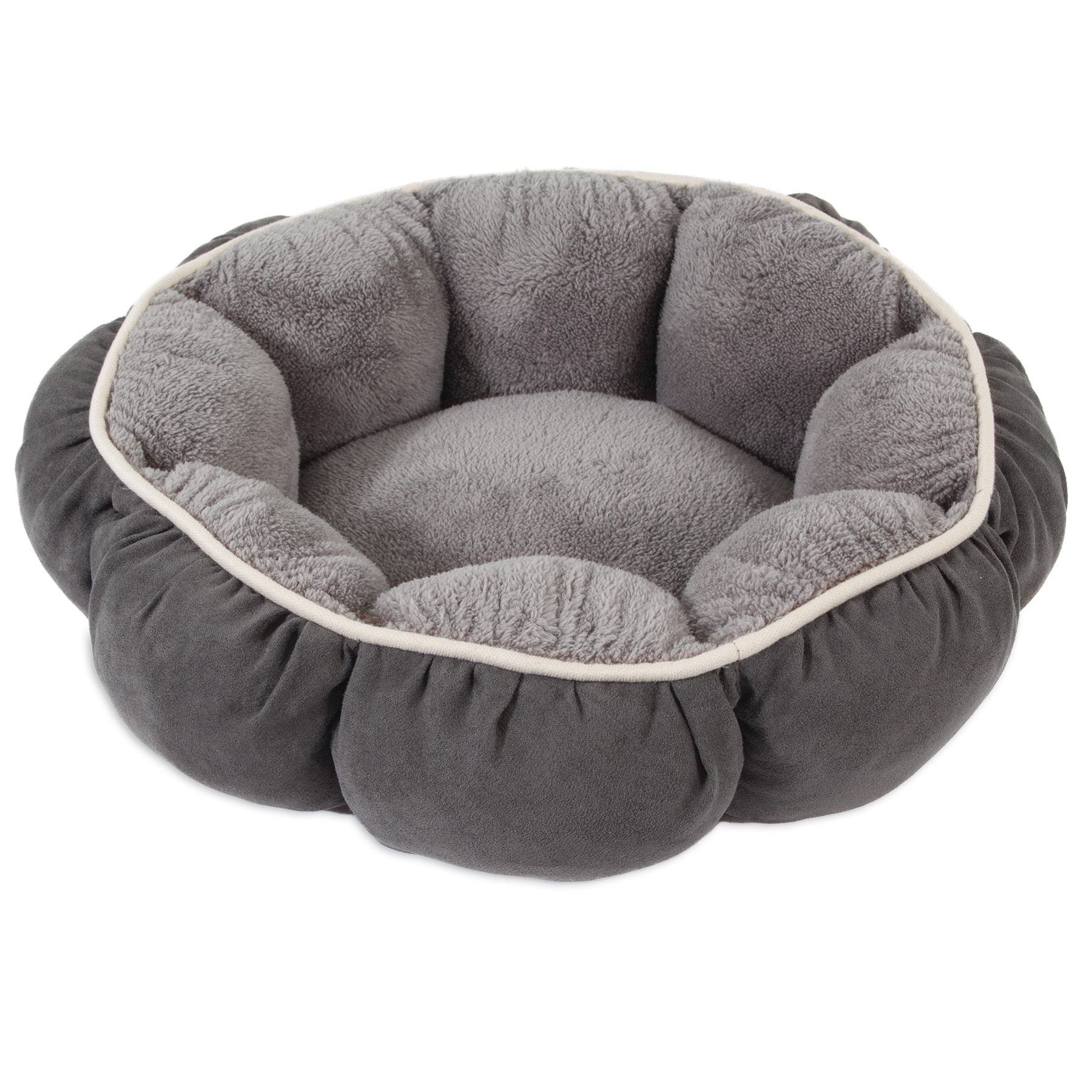 Aspen Pet Puffy Round Pet Bed