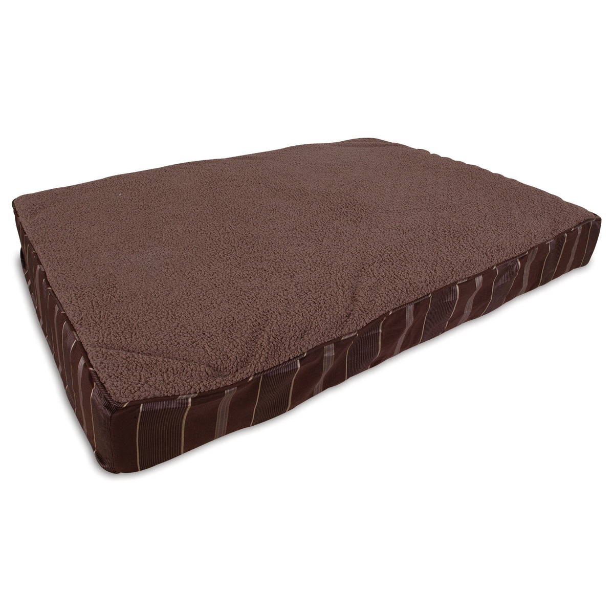 Aspen Pet Double Orthopedic Plush/Jacquard Bed Pet Crates Direct
