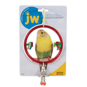 JW Ring Clear Bird Toy