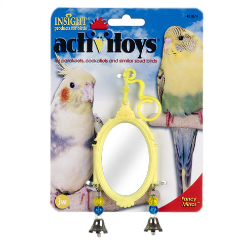 JW Fancy Mirror Bird Toy