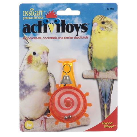 JW Hypno Wheel Bird Toy