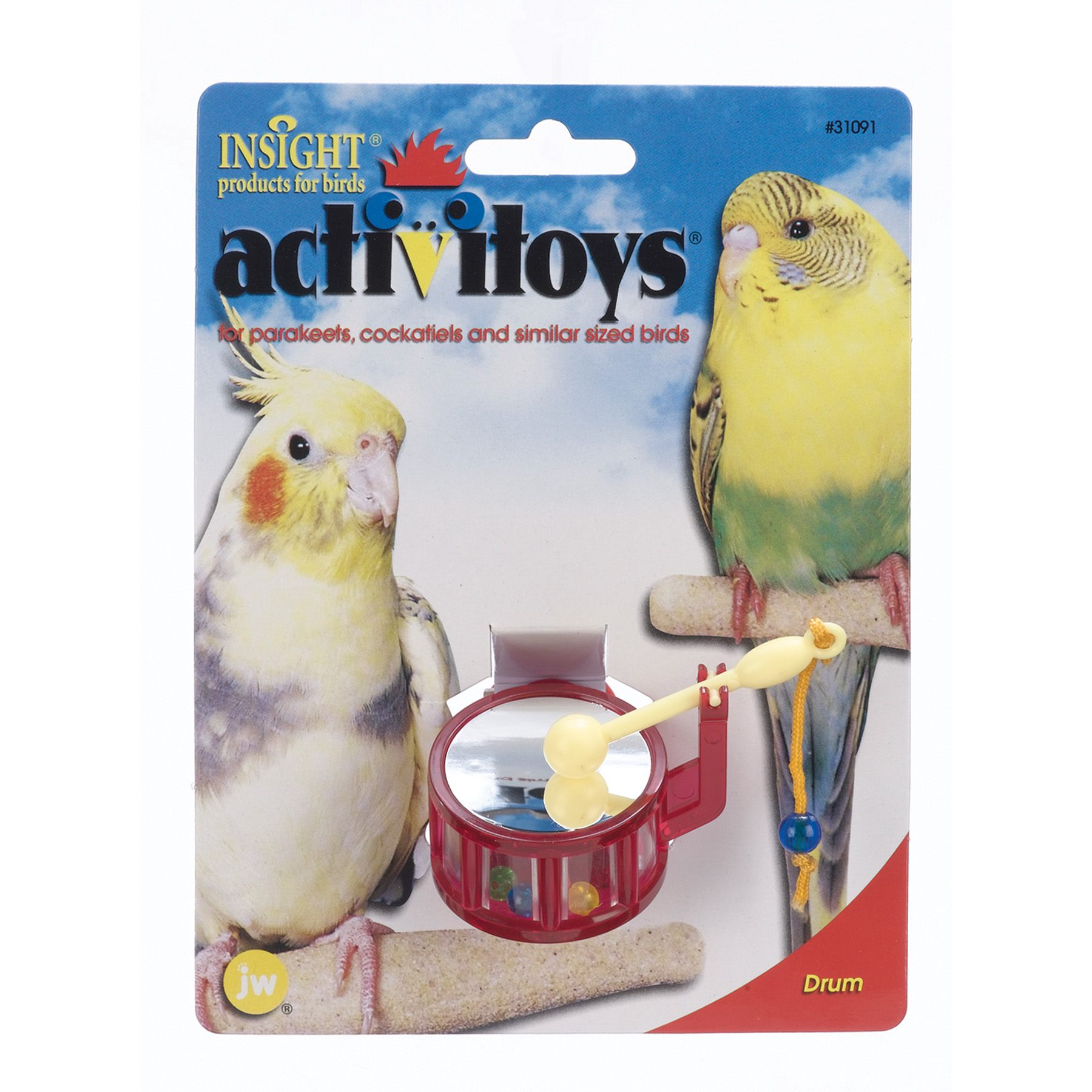 JW Drum Bird Toy