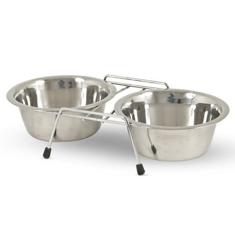 Petmate Stainless Steel Double Diner