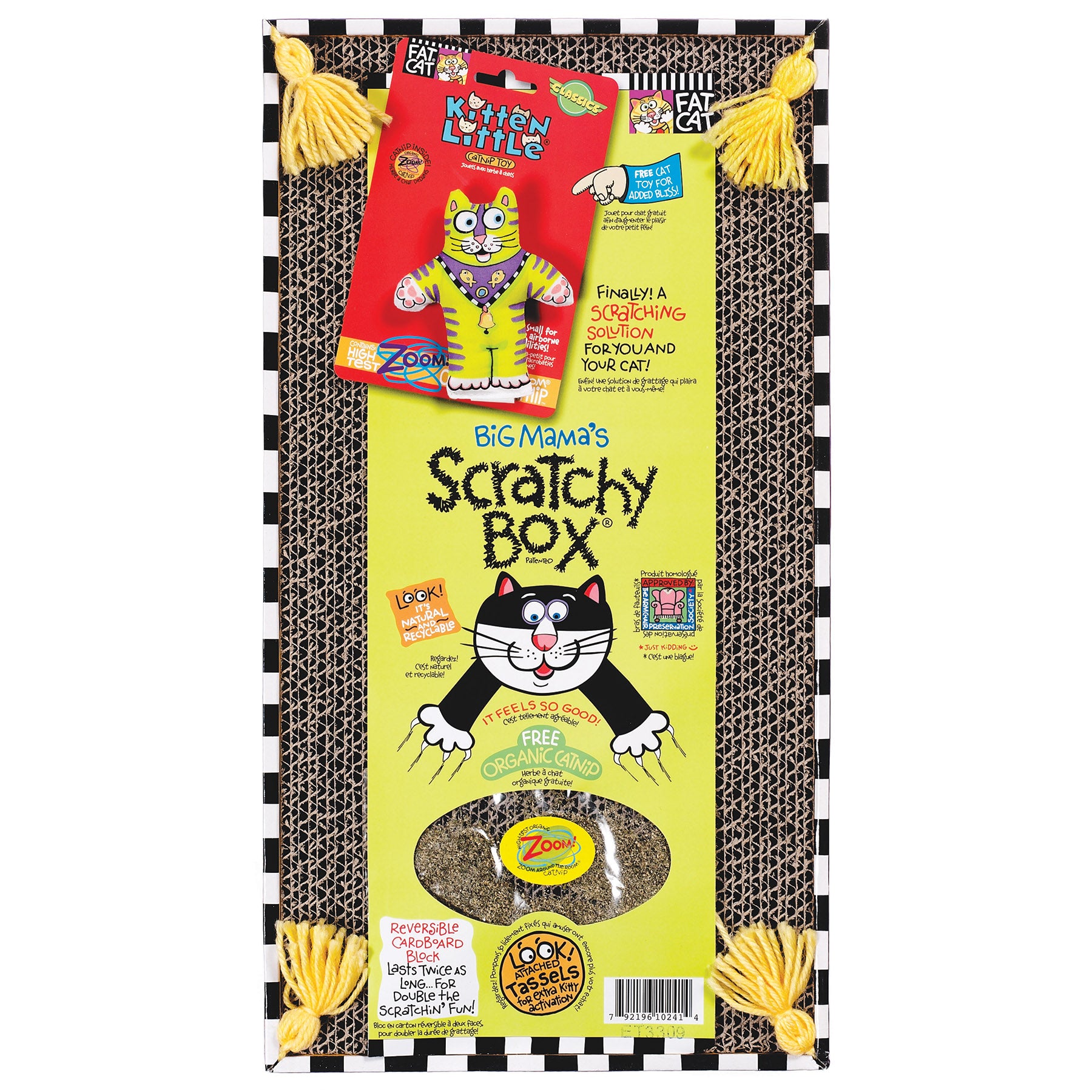 FAT CAT Big Mama's Scratchy Box Double Wide