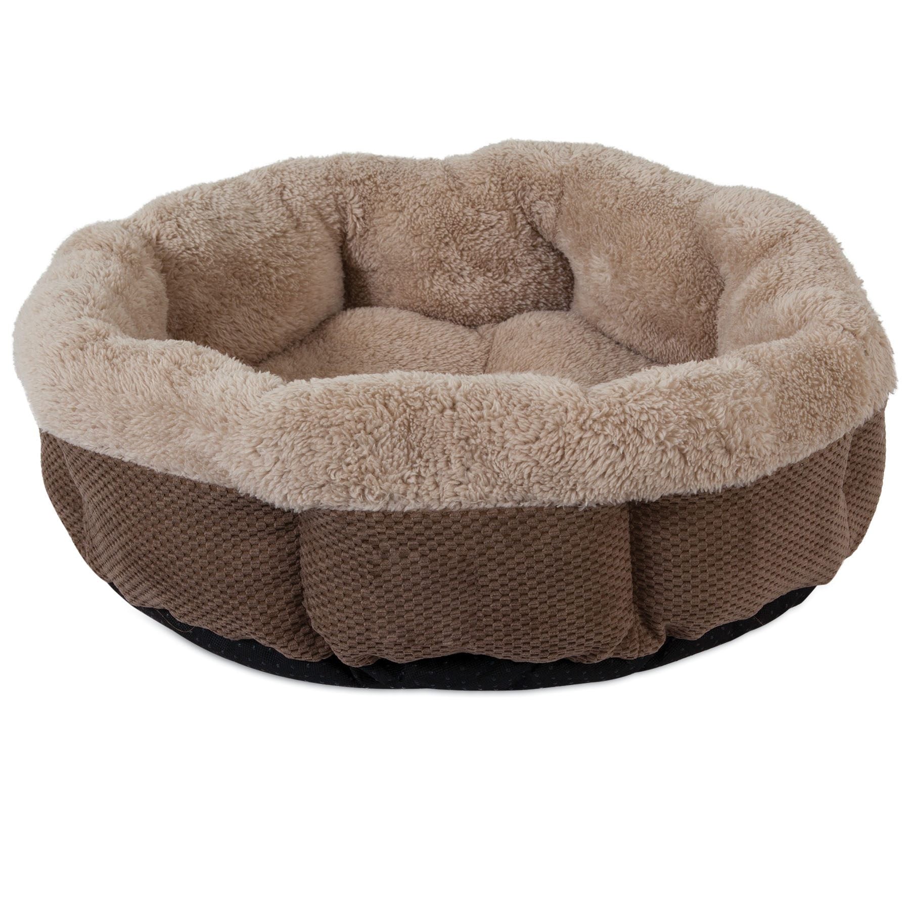 SnooZZy Shearling Round Bed