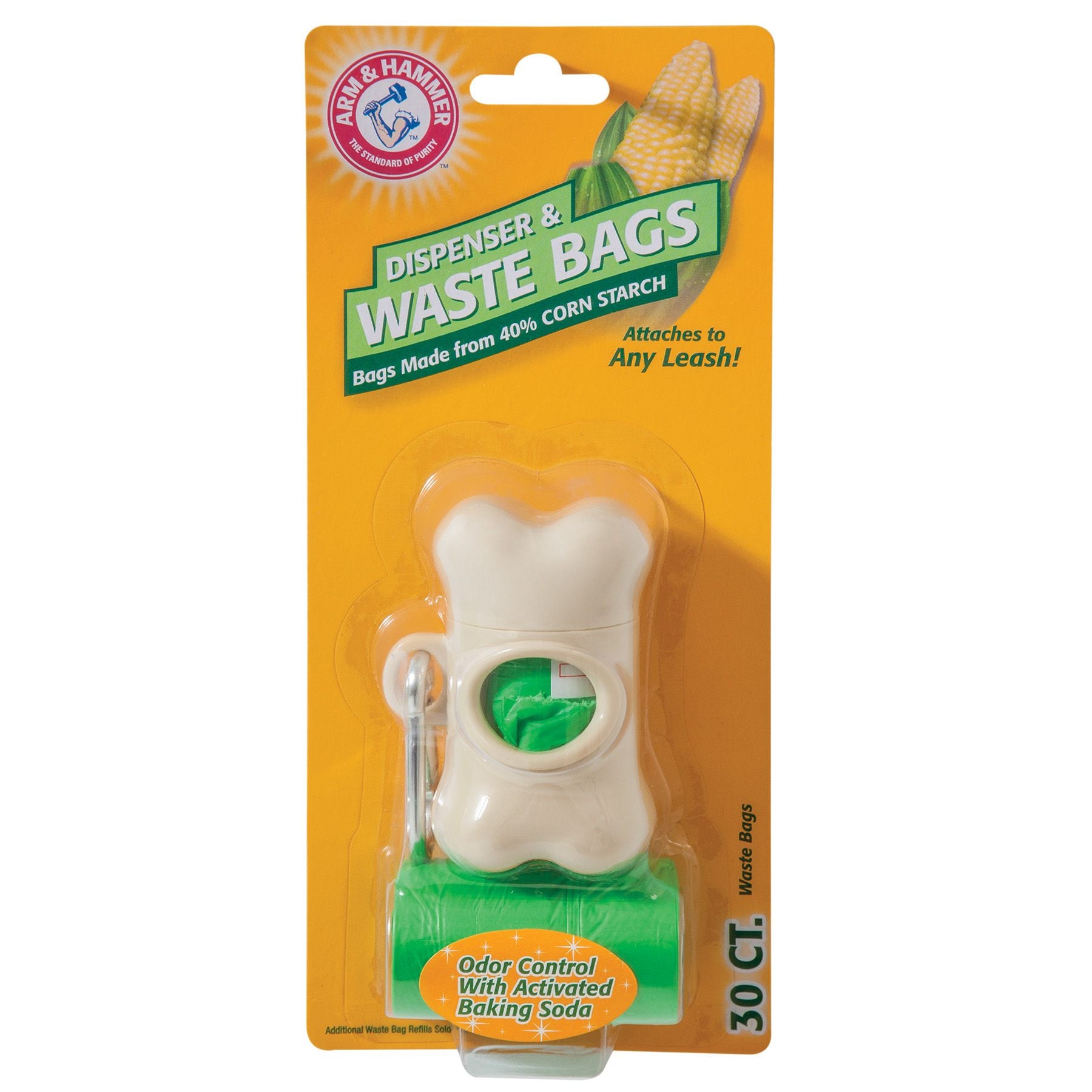 Arm & Hammer Bone Dispenser & Corn Starch Waste Bags