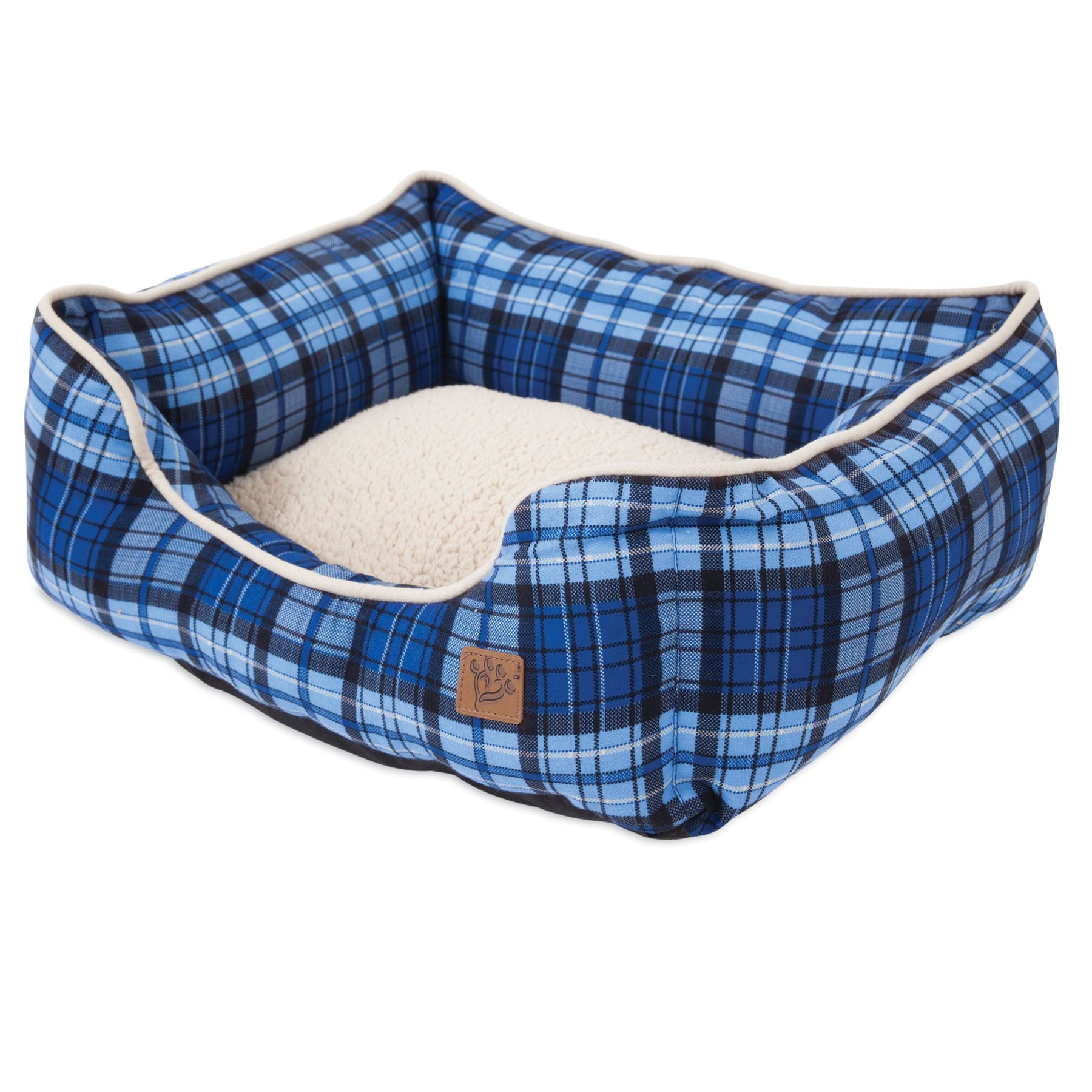 MuttNation Plaid Lounger Bed
