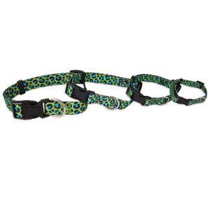 Petmate Green Chevron Adjustable Collar