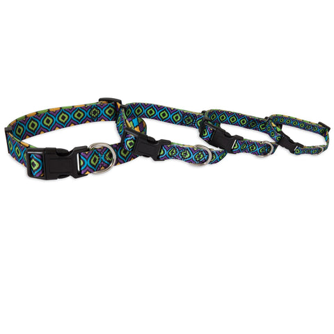 Petmate Geo Adjustable Collar - Green