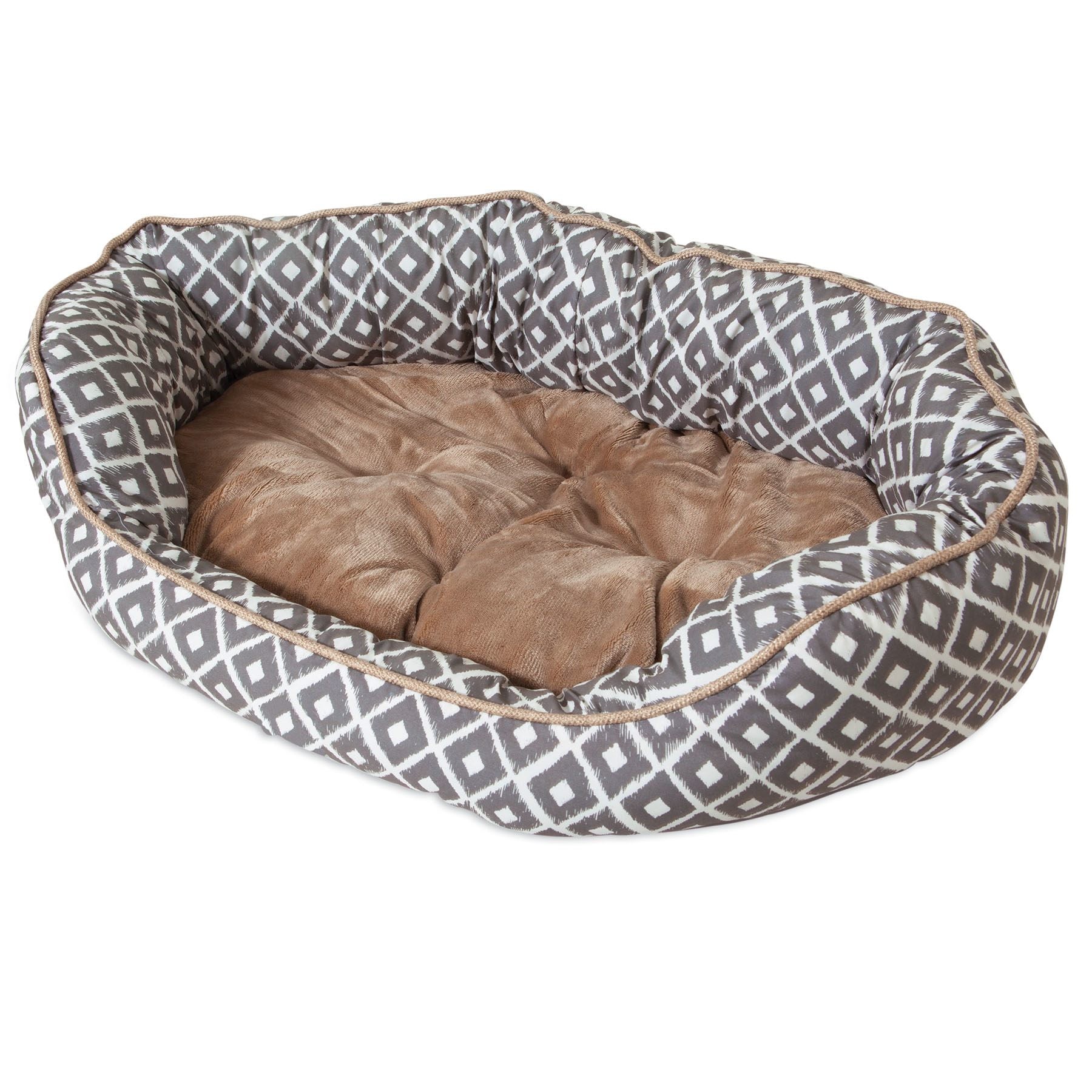 SnooZZy IKAT Daydreamer Bed - Gray