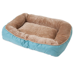 SnooZZy Rustic Low Bumper Bed - Teal