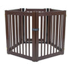 Amish Handcrafted EZ Free Standing Wood Gates-Barriers-Dynamic Accents-Pet Crates Direct