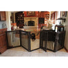 Amish Handcrafted EZ Free Standing Wood Gates-Barriers-Dynamic Accents-Pet Crates Direct