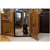 Amish Handcrafted EZ Free Standing Wood Gates-Barriers-Dynamic Accents-Pet Crates Direct