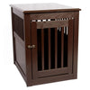 Amish Handcrafted Fortress End Table Pet Crates-Crate-Dynamic Accents-36 L x 24 W x 27 H-Mahogany-Pet Crates Direct