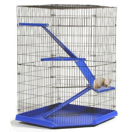 Corner Ferret Cage-Cage-Prevue-Pet Crates Direct