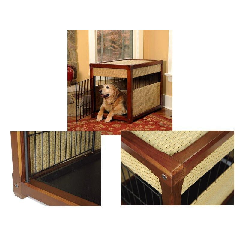 Wicker dog crates for sale cheap