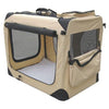 Elite Field 3 Door Soft Dog Crate-Crate-Elite Field-Small-Beige-Pet Crates Direct