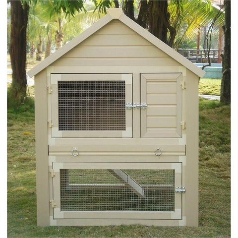 Huntington Townhouse Rabbit Hutches-Cage-New Age Pet-Pet Crates Direct