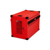 Impact Aluminum Stationary Dog Crate-Crate-Impact-Large-Red-Pet Crates Direct