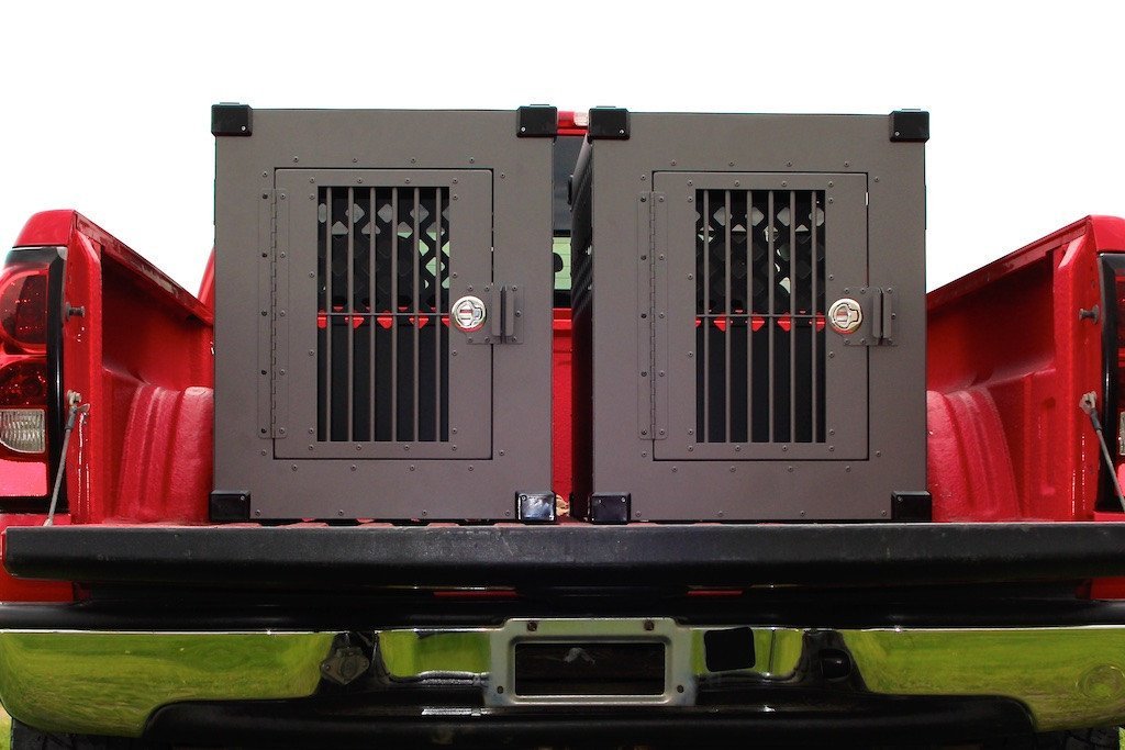 Pick Up Truck Bed Dog Box Double Hunter Dog Box Pick Up System