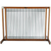 Kensington Wood Slide Gates 30" Tall-Barriers-Dynamic Accents-Large-Wood/Wire Artisan Bronze-Pet Crates Direct