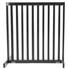 Kensington Wood Slide Gates 30" Tall-Barriers-Dynamic Accents-Small-Black-Pet Crates Direct