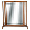 Kensington Wood Slide Gates 30" Tall-Barriers-Dynamic Accents-Small-Wood/Wire Artisan Bronze-Pet Crates Direct