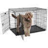 Midwest Contour Wire Folding Dog Crate Double Door-Crate-MidWest-48" - 30 W x 33 H x 48 L-Pet Crates Direct