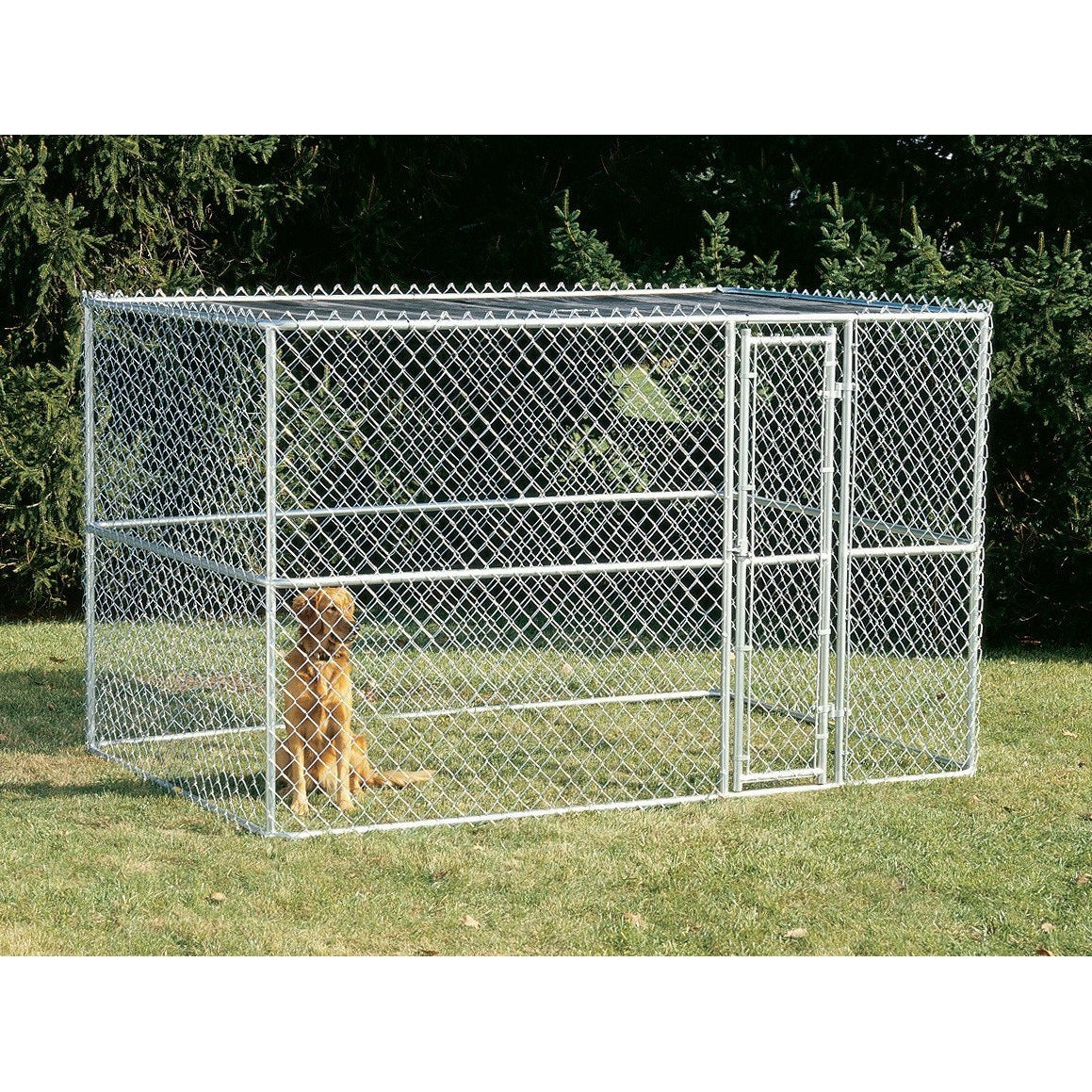 Dog kennel sales chain link panels