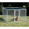 Midwest K-9 Chain Link Dog Kennel-Barriers-Midwest-K9664 - 6 L x 6 W x 4H-Pet Crates Direct
