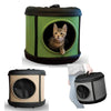 Mod Capsule Cat Carrier-cat-K&H-Tan & Black-Pet Crates Direct