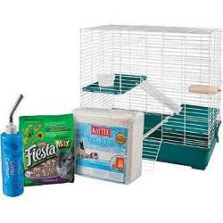 My First Home Fiesta Chinchilla Cage and Starter Kit-Cage-Super Pet-Pet Crates Direct
