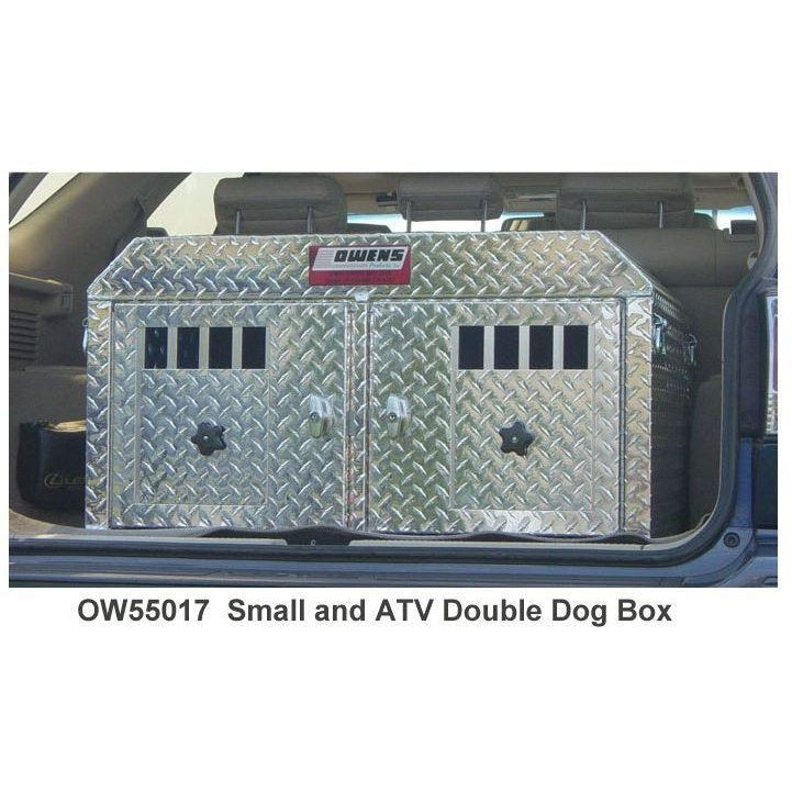 Owens Aluminum Dog Boxes for SUVs, ATVs, Motorcycles - No Storage-Crate-Owens-Pet Crates Direct