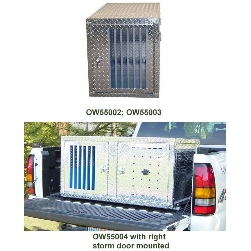 Owens Aluminum Dog Boxes for Trucks K9 Transport Series
