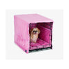 Plush Cratewear Dog Crate Cover-Accessories-Pet Dreams-fits 19" long crate-dusty pink-Pet Crates Direct