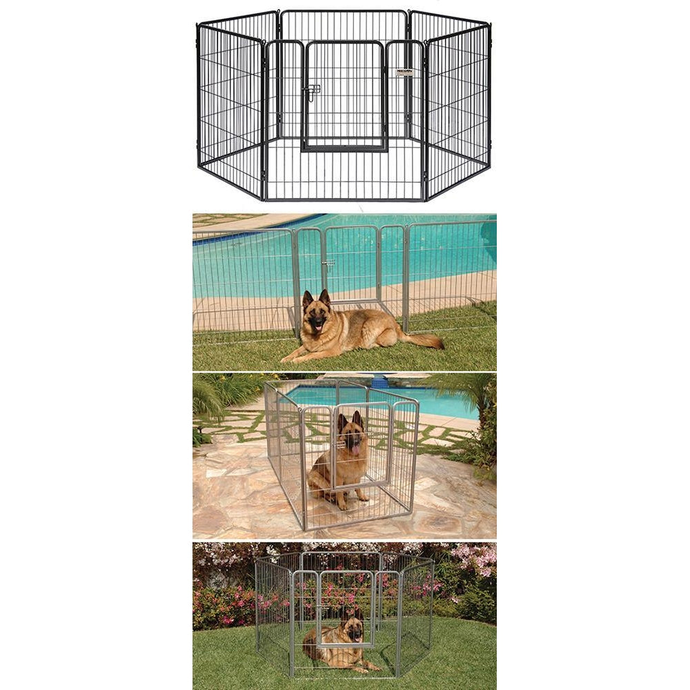 Precision Courtyard Dog Kennel-Barriers-Precision-Pet Crates Direct